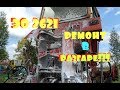 экскаватор ЭО 2621 (ЮМЗ 6)\/снял распределители и гидроцилиндры\/разобрал гидравлику