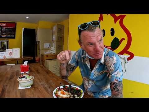 The Mark Wiens Restaurant, Trying Pad Ga Prao, THE MOST DISGUSTING SHOCKINGINGLY BAD/WORST FOOD EVER