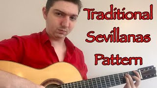 Traditional Sevillanas Rasgueado Pattern - Easy Flamenco Guitar Lesson for Beginners