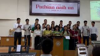Video thumbnail of "Hon Pi Zel In: Haggai Group Choir"