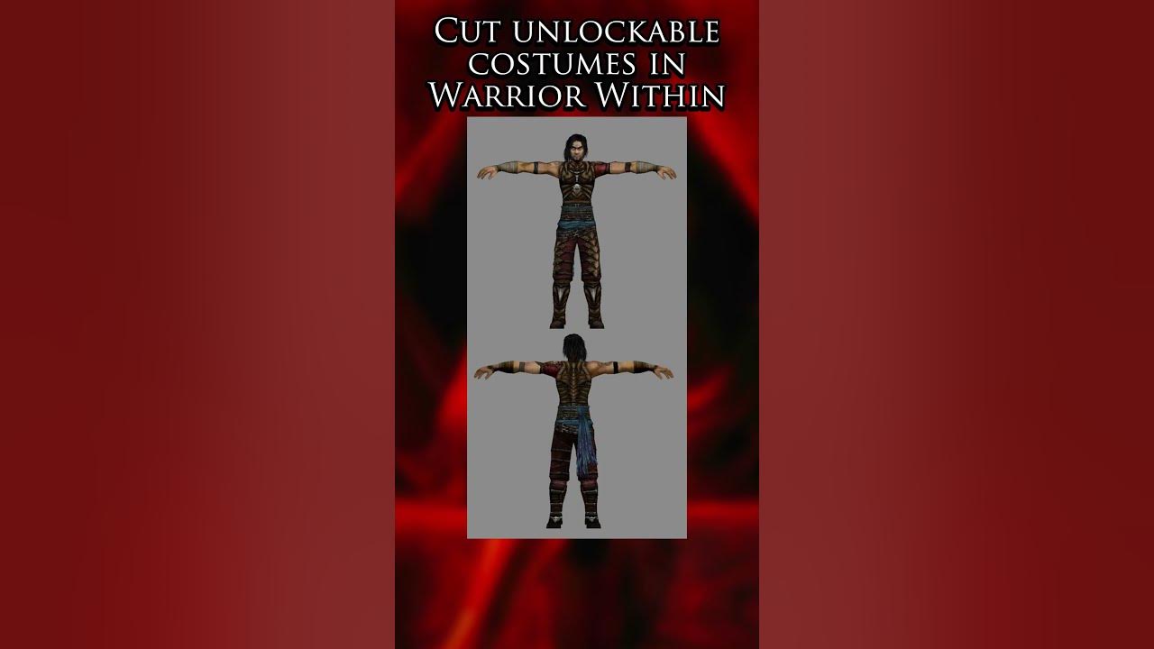 Warrior Within Unlockable Costumes #princeofpersia #gaming #warriorwithin #ubisoft #cutcontent