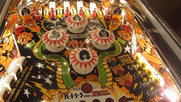 Bally Kiss Pinball Machine (our #7): Solenoids