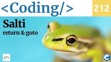 I salti del C: return e goto - Video Coding 212