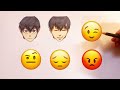 How to Draw Isagi Yoichi Emoji #bluelock #anime #animemanga