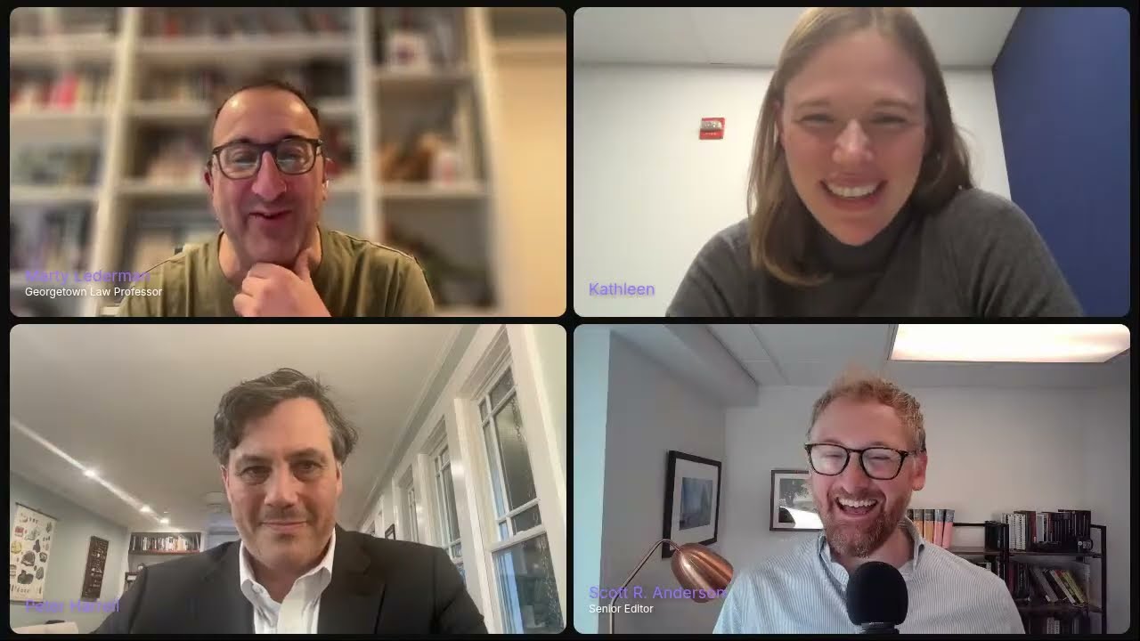 Lawfare Live The Now Tariff Oral Argument At Supreme Court