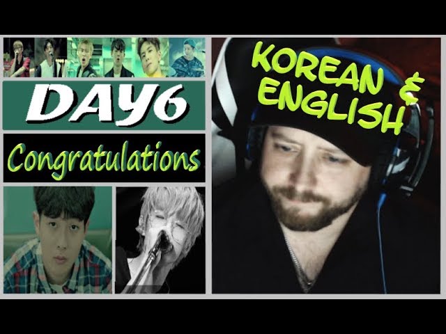 Metal Musician Reacts: DAY6 - Congratulations M/V + English Studio Live Version