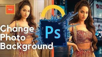 How to Change Photo Background in Adobe Photoshop - Urdu/Hindi Tutorial 2021