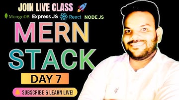 🚀 MERN Stack Live Training Day 7 | DOM Manipulation in JavaScript | Learn Frontend Development