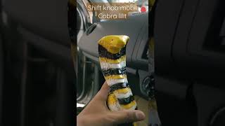 Shift Knob Mobil Motif Cobra Lilit