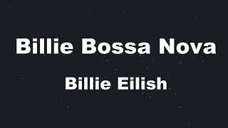 Video thumbnail of "Karaoke♬ Billie Bossa Nova - Billie Eilish 【No Guide Melody】 Instrumental"