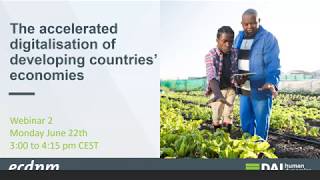 Webinar ECDPM & DAI: The accelerated digitalisation of developing countries’ economies