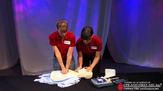 Cpr Training Video - How To Use An Aed Automated External Defibrillator