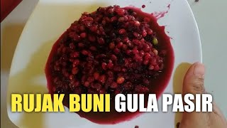 TUTORIAL CARA MEMBUAT RUJAK BUNI GULA PASIR ALA DAPOER KULINER ❗❗