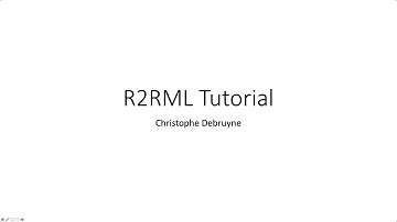 R2RML Tutorial