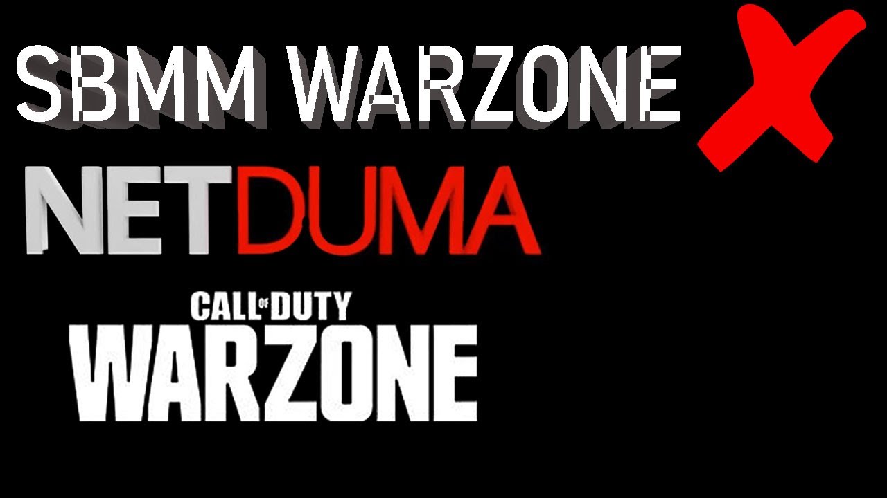 CALL OF DUTY WARZONE USING NETDUMA WITHOUT SBMMWARZONE