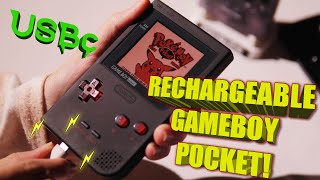 The RECHARGEABLE Gameboy Pocket Mod!