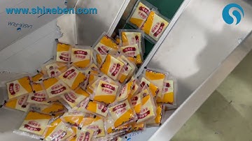 Automatic Full servo Sachet Sorter SBM_BS100A, pouch sorting, bag sorting counting machine