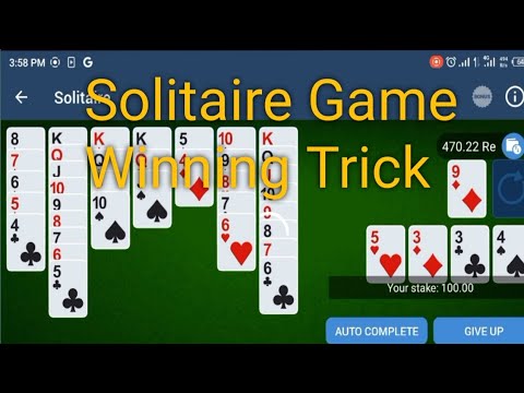 #solitaire #atvstar Solitaire game kaise khele | Solitaire game winning ...