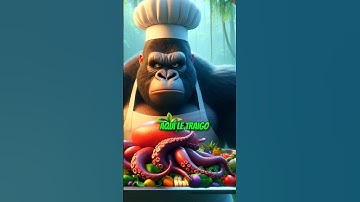 El Rey Godzilla Hambriento y El Chef Kong 🐙 #monsterverse #godzilla #kong