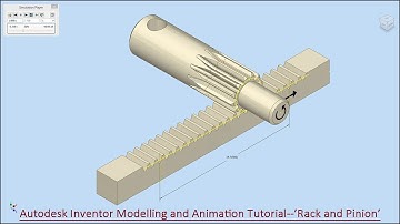 Autodesk Inventor Modelling and Animation Tutorial--