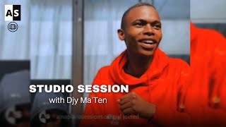 Djy Ma'Ten Previews a New Production | Studio Session