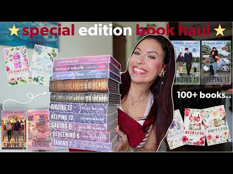my ENTIRE special edition book collection ⭐️📚