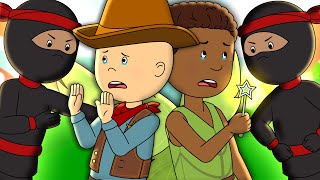 🧚🤠 Caillou's Costume Adventure 🤠🧚 | Cartoons for Kids | Caillou's New Adventures