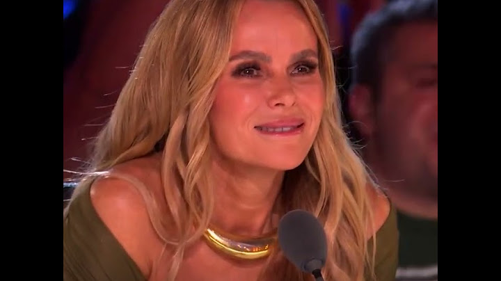 He was just in the audience and he got the GOLDEN BUZZER 😱