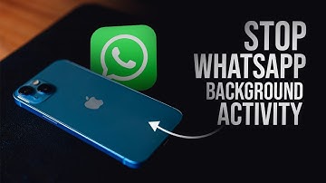 How to Stop WhatsApp Background Activity on iPhone (tutorial)