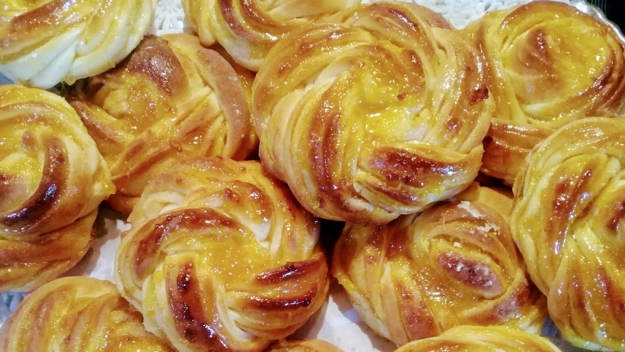 بريوش الوردة🌹 بالمربى(الكونفتور)روعة في المذاق👌