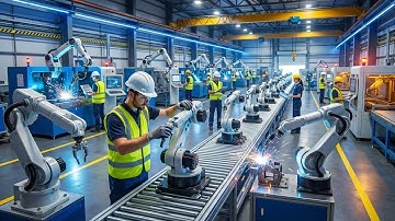 Inside the Factory: The Birth of a Robotic Arm (Full Process)