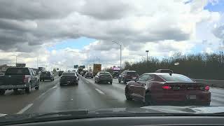 Indianapolis city driving from downtown to Fisher IN - hyw I70 + I465 + I69 02/24 by RoadTripsGlobal 275 views 2 weeks ago 6 minutes, 15 seconds