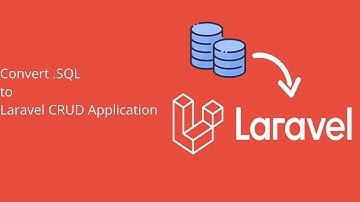 ⚡ How to Generate SQL to Laravel & Codeigniter CRUD App