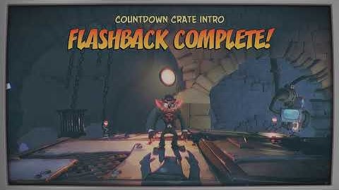 Crash Bandicoot 4: Countdown Crate Intro 100% Platinum - Flashback Tape #10