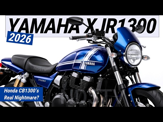 Yamaha XJR1300 2026 — Honda CB1300's Real Nightmare? - YouTube