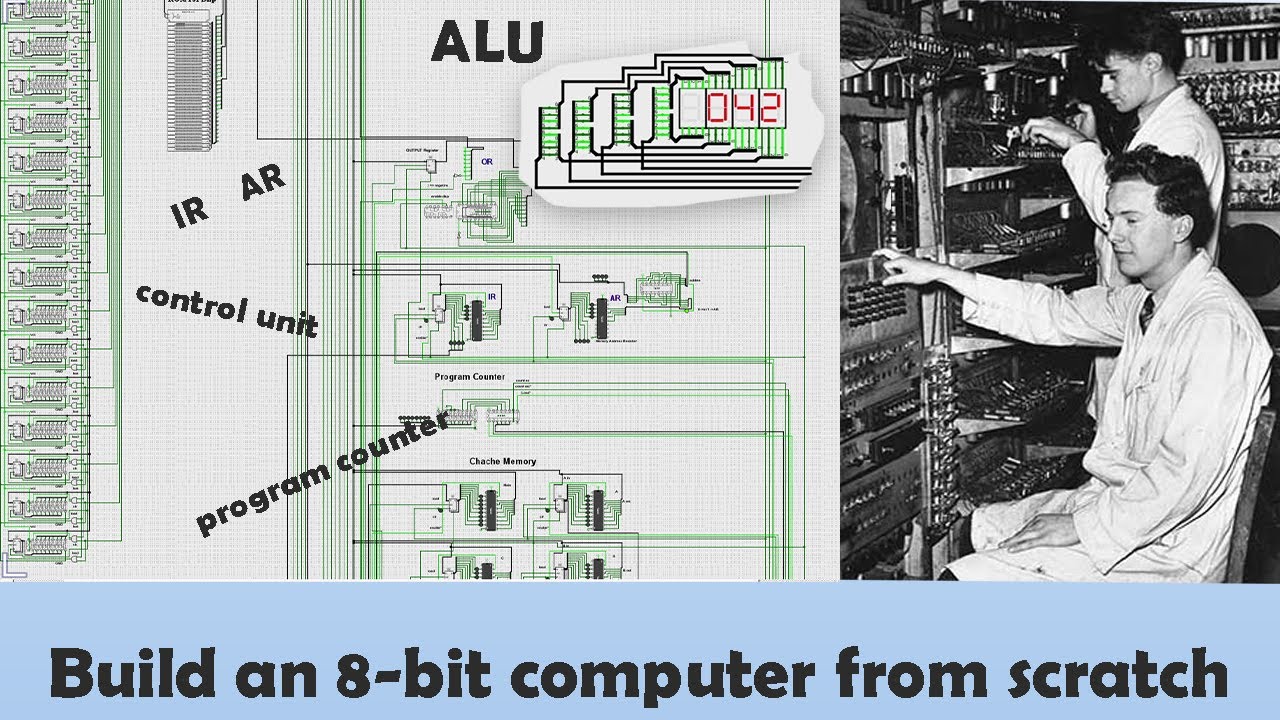 Exploring My Custom 8-bit Computer | Performing Addition Using Binary ...