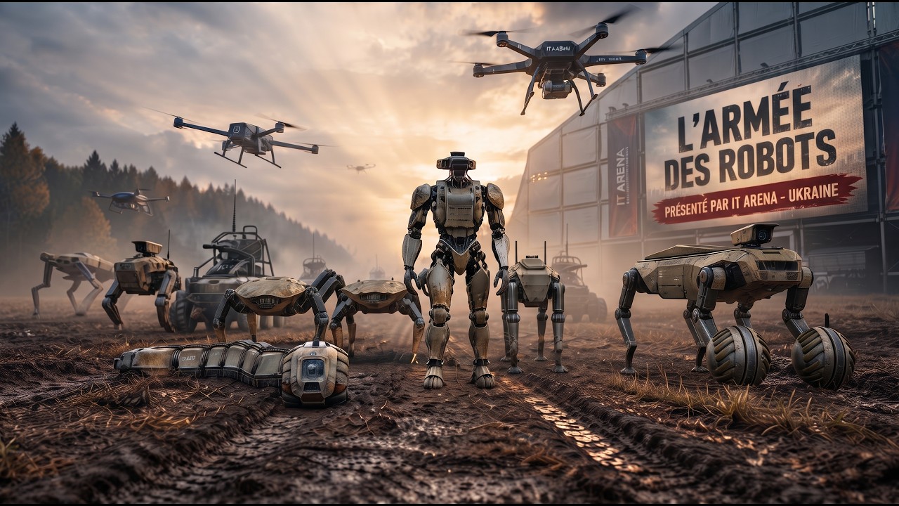 🇺🇦🤖 L’UKRAINE PRÉPARE-T-ELLE UNE ARMÉE DE ROBOTS ? | IT ARENA 2026
