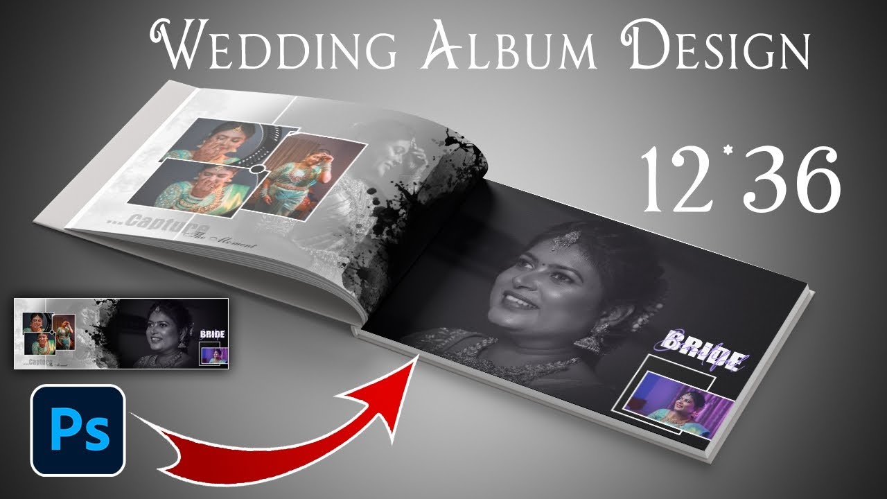Пошаговый урок по созданию нового свадебного альбома в Photoshop на 2026 год.