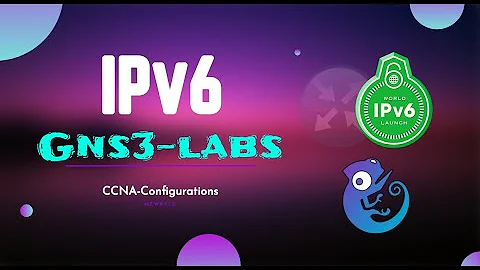 IPv6 - CCNA Gns3 Lab - Basic Configuration