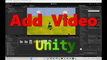 How To Add Your Video In UNITY 2D | Castom Video As A Background Of Your Game | Unity Tutorials