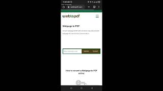 Convert web page to PDF screenshot 5