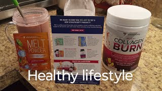 healthy living / Vitauthority Collagen Burn / Delicious healthy smoothie