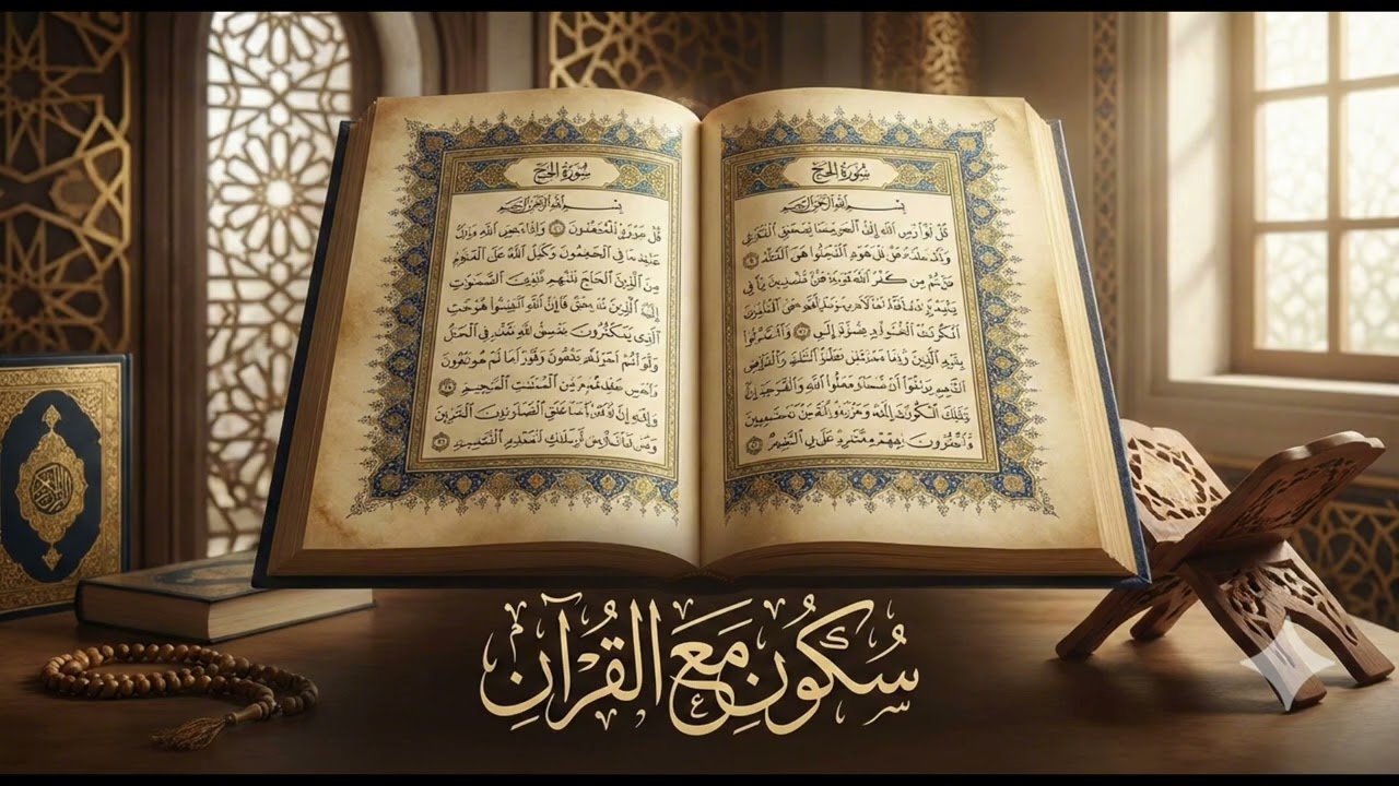 سورة الحج كاملة بصوت خاشع ومؤثر | تلاوة تهز القلوب وتبعث الطمأنينة 🌿