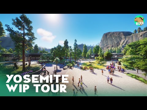 Planet Zoo Tour - Yosemite Valley WIP Tour - Sandbox