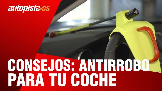 Blokauto 9595: Barra antirrobo para coche, Volante - salpicadero,  Universal, Visible y Disuasorio. 