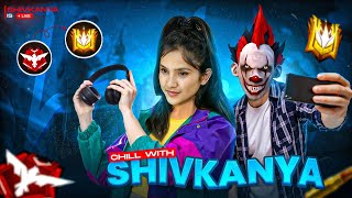 Live Gold to Grandmaster FF Rank Push - Shivkanya Gaming👸#TondeGamer #nonstopgaming #freefirelive