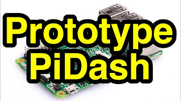 PiDash / Raspberry pi carputer for megasquirt and tuner studio - PROTOTYPE TEST