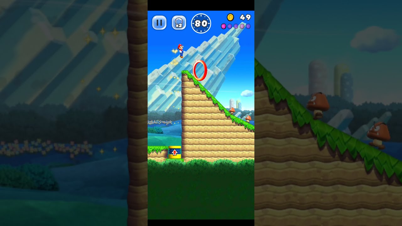 WORLD4-2 ピンク～ブラックコインの取り方 | スーパーマリオラン攻略・解析