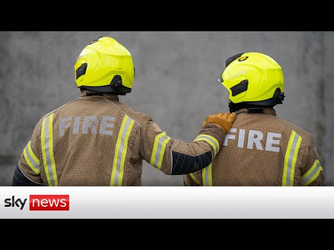 Firefighters to strike for first time since 2003 after earnings 'drop by 12%'.