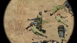 30 min Best of Ukrainian Sniper Strikes Russian Commandos - Arma 3